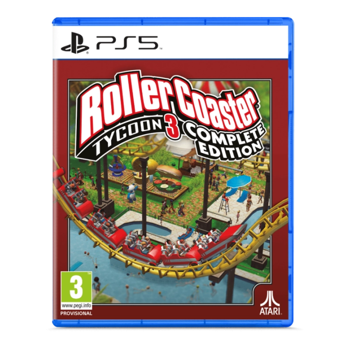 RollerCoaster Tycoon 3 PS5 – Jeu de gestion et parc