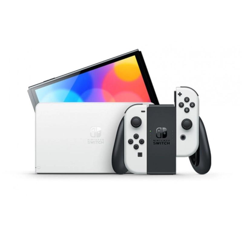Console Switch OLED + Joy-Con blanche