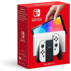 Console Switch OLED + Joy-Con blanche