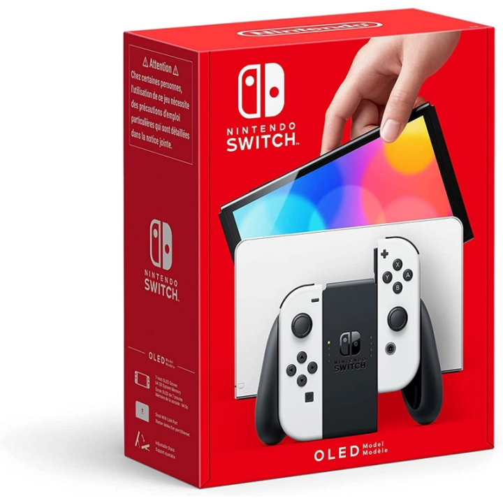 Console Switch OLED + Joy-Con blanche