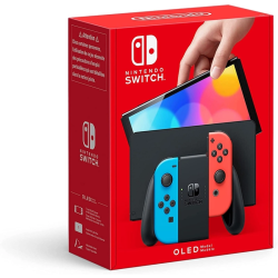 Console Switch OLED + Joy-Con Rouge & Bleu