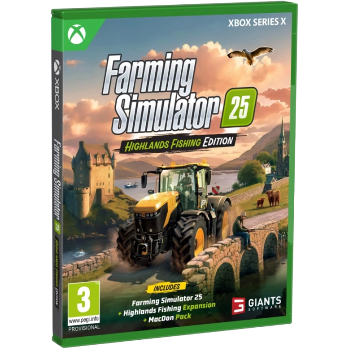 Farming Simulator 25 Highlands Fishing Xbox Series
