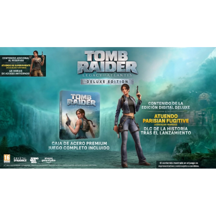Tomb Raider Legacy of Atlantis Deluxe Edition Switch 2