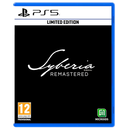 Jeu PS5 Syberia Remastered Edition Limitée