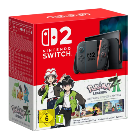 CONSOLE SWITCH 2 + LEGENDES POKEMON Z-A