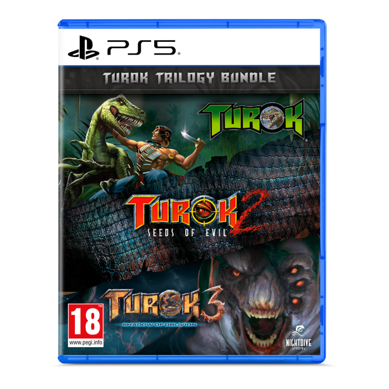 Jeu PS5 Turok Trilogy Bundle