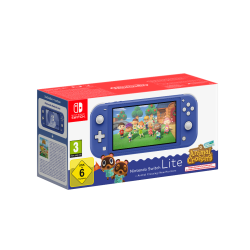 SWITCH LITE BLEUE + ANIMAL CROSSING