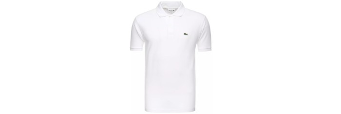 Polo MC 100% coton piqué - Lacoste