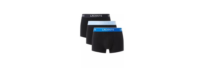 Tripack boxers coton stretch - Lacoste
