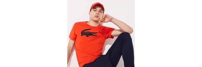 TShirt logo imprimé - Lacoste
